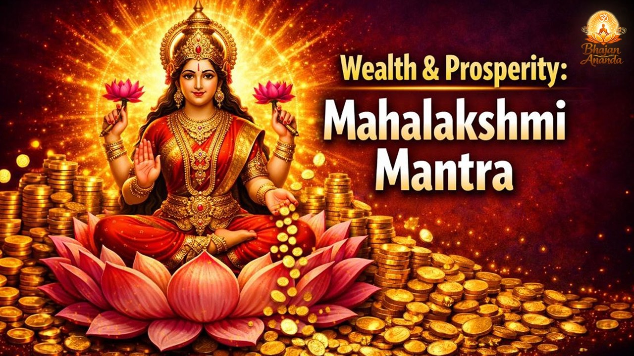 Powerful Mahalakshmi Mantra For Wealth & Prosperity | ॐ श्रीं ह्रीं श्रीं (New 2026 Bhajan)
