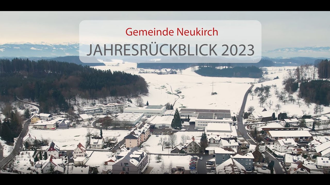 Jahresrückblick der Gemeinde Neukirch 2023