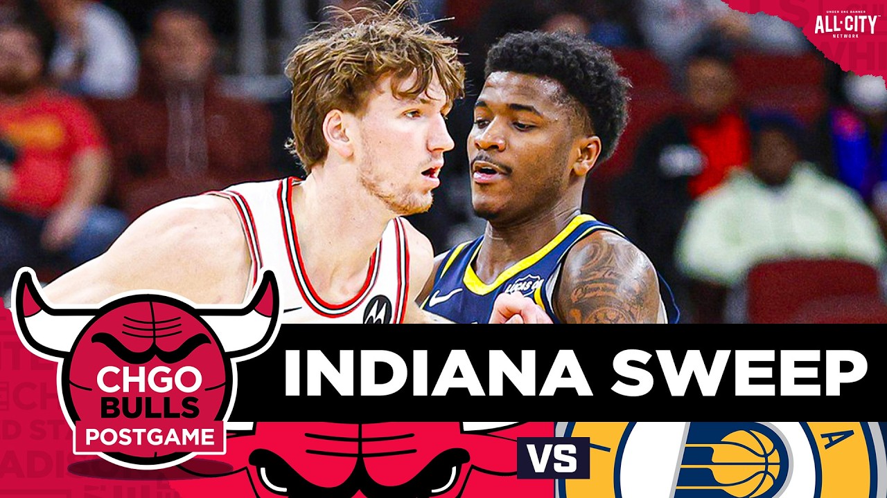 BULLS POSTGAME: Chicago Bulls SWEPT by Tanking Indiana Pacers | CHGO Bulls Podcast