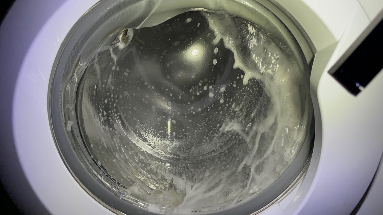 Zanussi lindo Custom Drum clean cycle (with spinwashes)