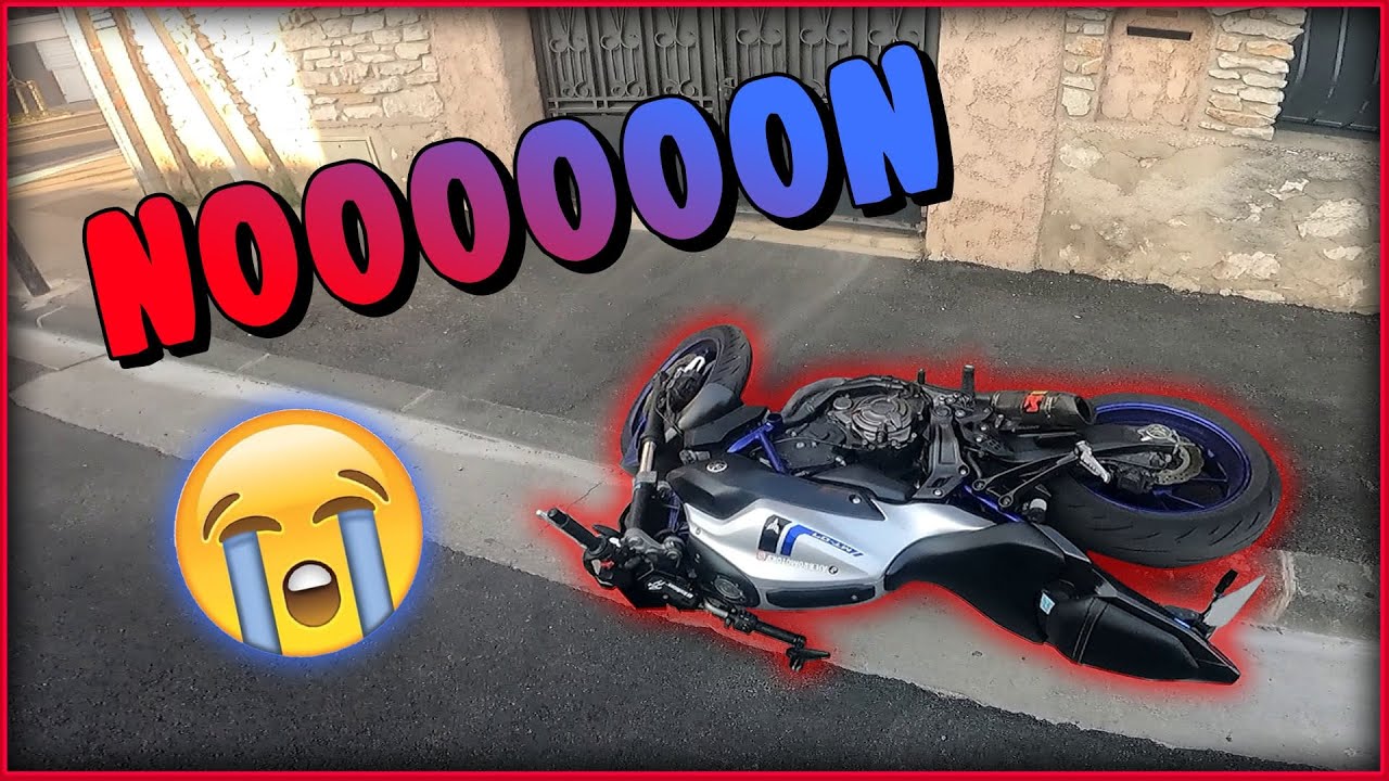 JE FAIS TOMBER MA MT-07 😢 | Daily Observation #7