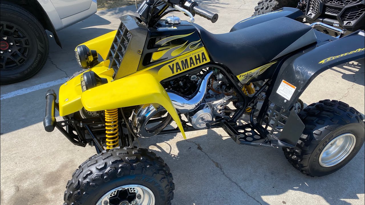 2003 Yamaha Banshee Special Edition Twin 350 Walk Around 