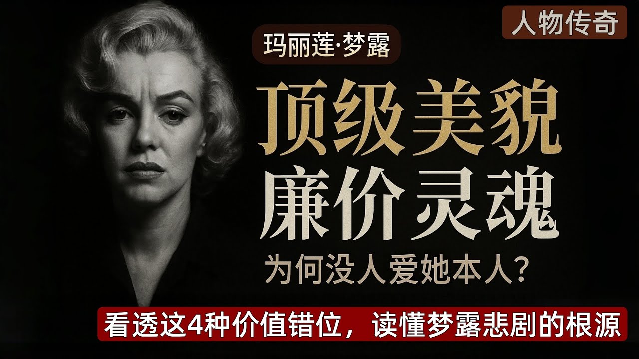 拥有「顶级美貌」为何只换来「廉价灵魂」？心理学解构梦露 36 年的悲剧宿命