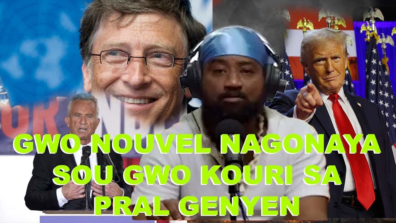 PRAL GWO KOURI NAGONAYA REVELE NAN ETAZINI KONT VAKSEN AN PANDAN MANDA TRUMP LAN