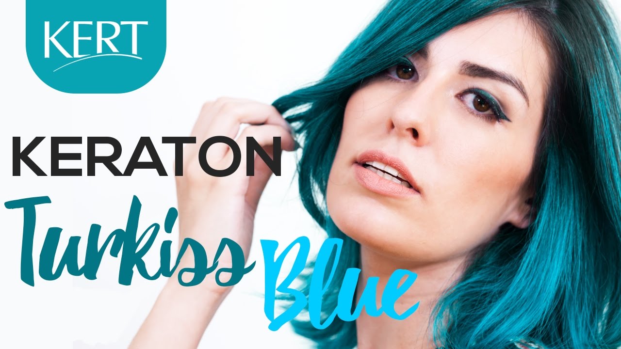 Cabelo Turquesa - Keraton Hard Colors - TURKISS BLUE - KERT