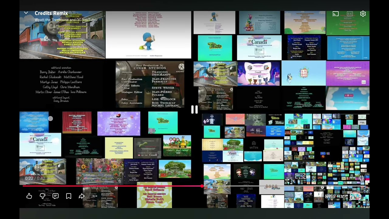 Credits remix