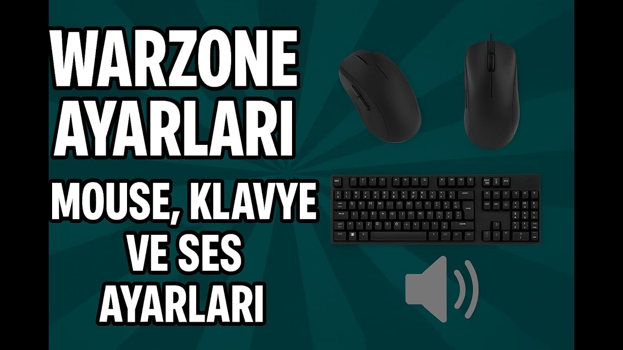 Warzone Yeni Sezon 🔥 En Pro Ayarları Ses Kasma 🔥 Hareket ve Aim Ayarları !