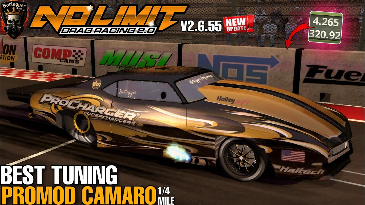 Latest Tune DivisionX 1969 Camaro 4.2 second in 1/4 mile no limit drag racing 2 V2.6.55