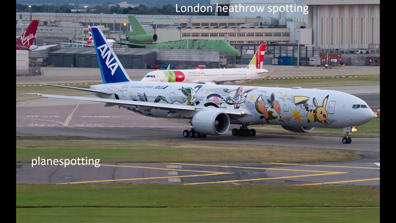 20 minutes of London Heathrow Airport spotting (Part 1/3)