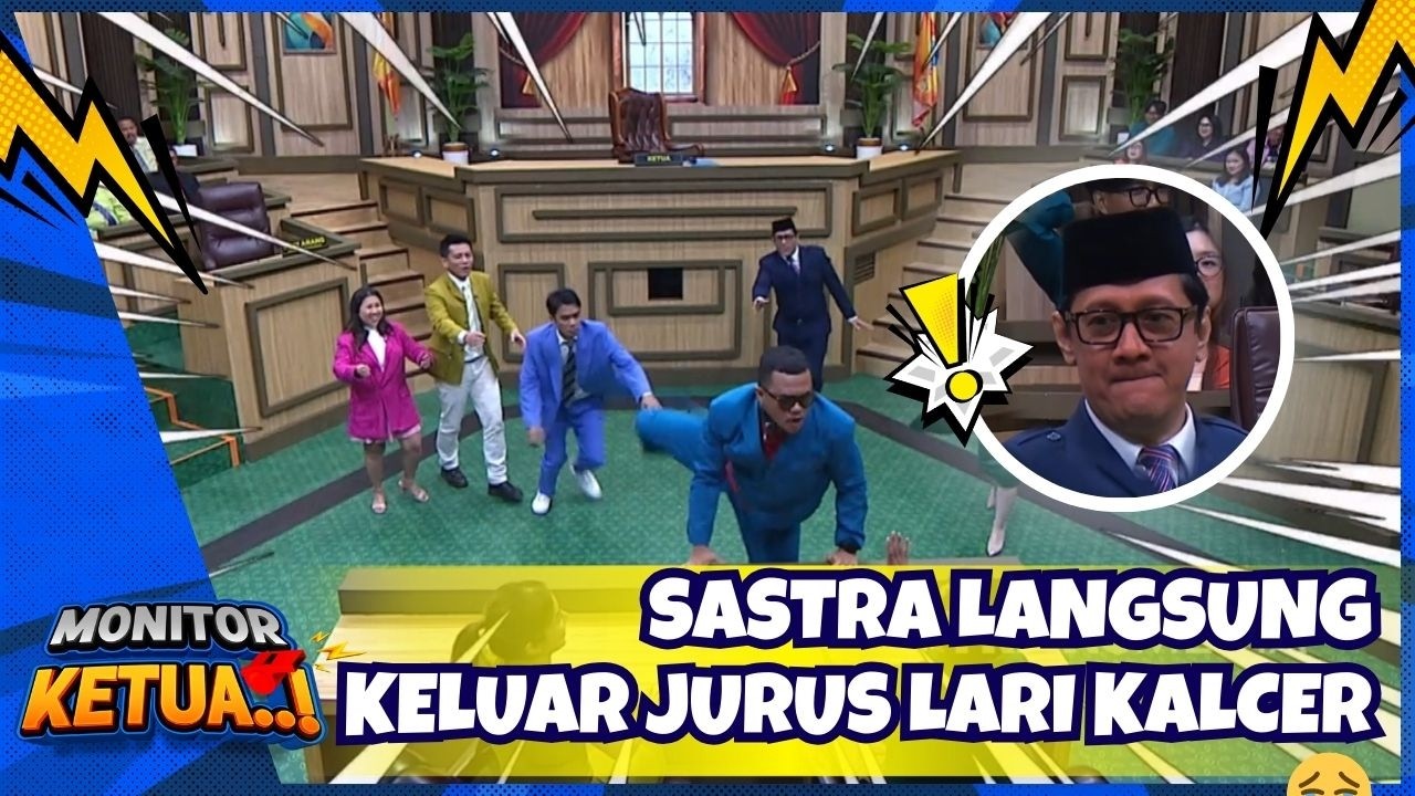 Kesel Ama Peserta Sidang, Sastra Langsung Lari Kalcer😭 - MONITOR KETUA (9/2/26) P2