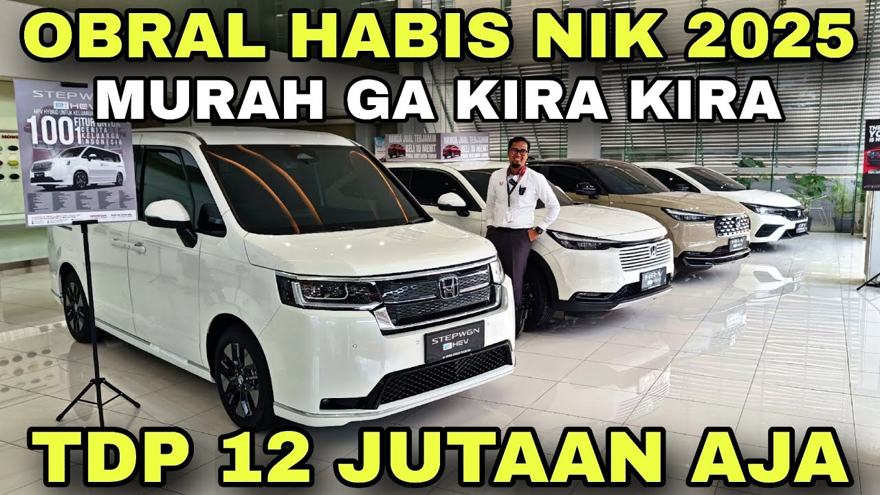 GA NYANGKA SEMURAH INI !! HONDA NIK 2025 DISKON GEDE BANGET, KREDIT ENTENG
