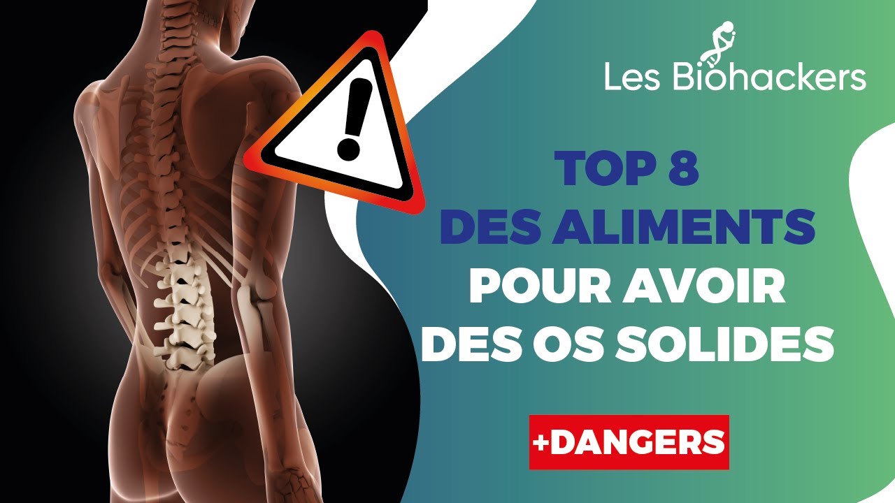 Top 8 des aliments pour avoir des os solides 🦴