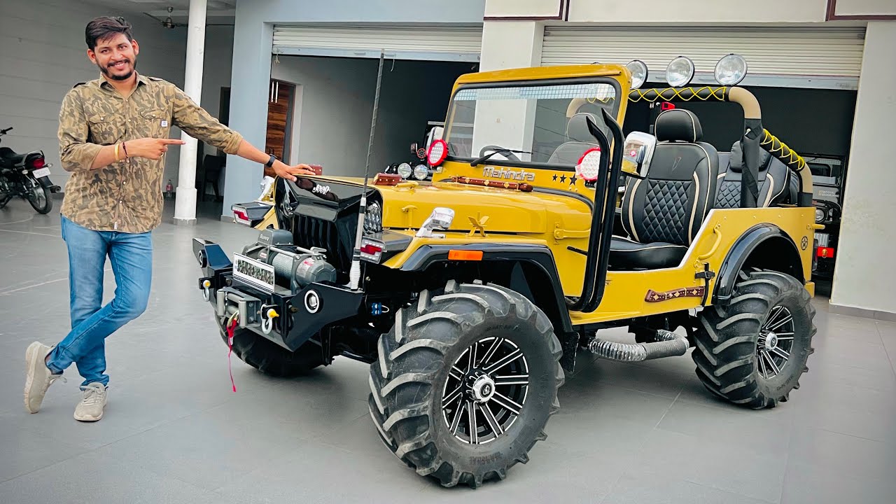 Modified Jeep || Bollywood Celebrity ||Jain Motors Jeep @ 81990-61161