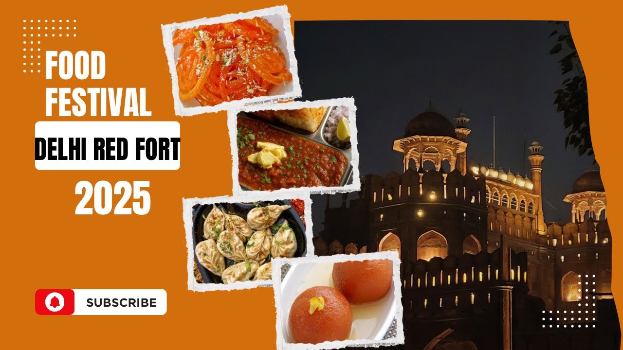 Food festival Red Fort 2025 | Delhi Red Fort | Delhi | With Rebecca