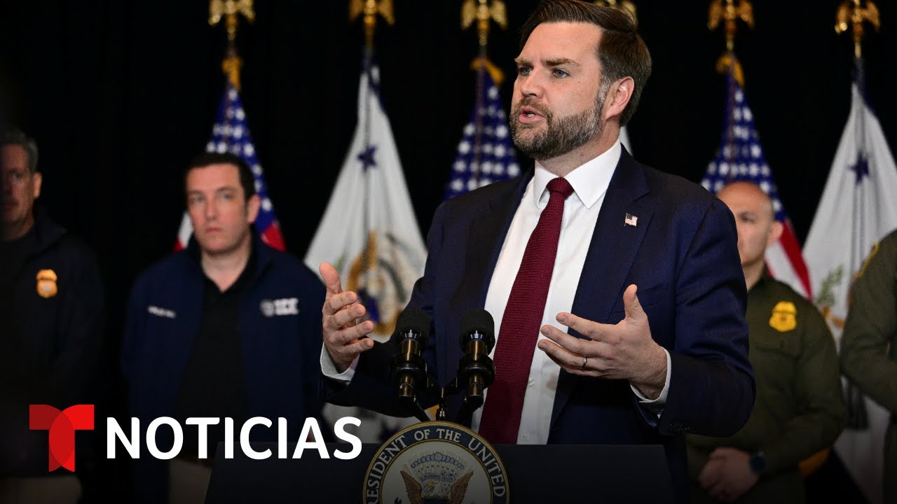 EN VIVO: Vance habla sobre las redadas en Minnesota