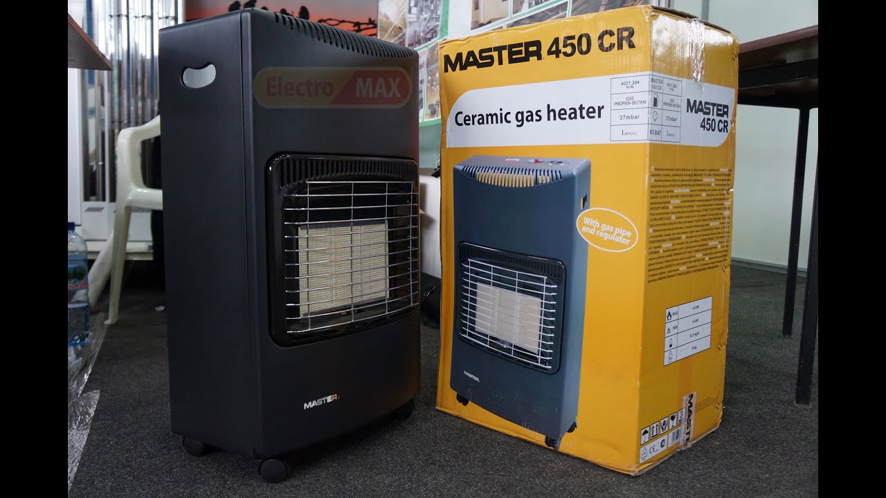 Рекомендации для работы с газовым обогревателем MASTER 450 CR