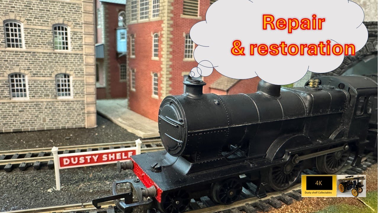 4-4-0 Tri-ang Class L1 Model loco , adding smoke and restoration - will it run again?