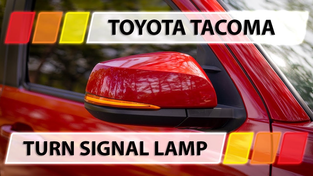 Toyota Tacoma Mods | Side Mirror Sequential LED Turn Signal DIY Install | Runnin4Tacos