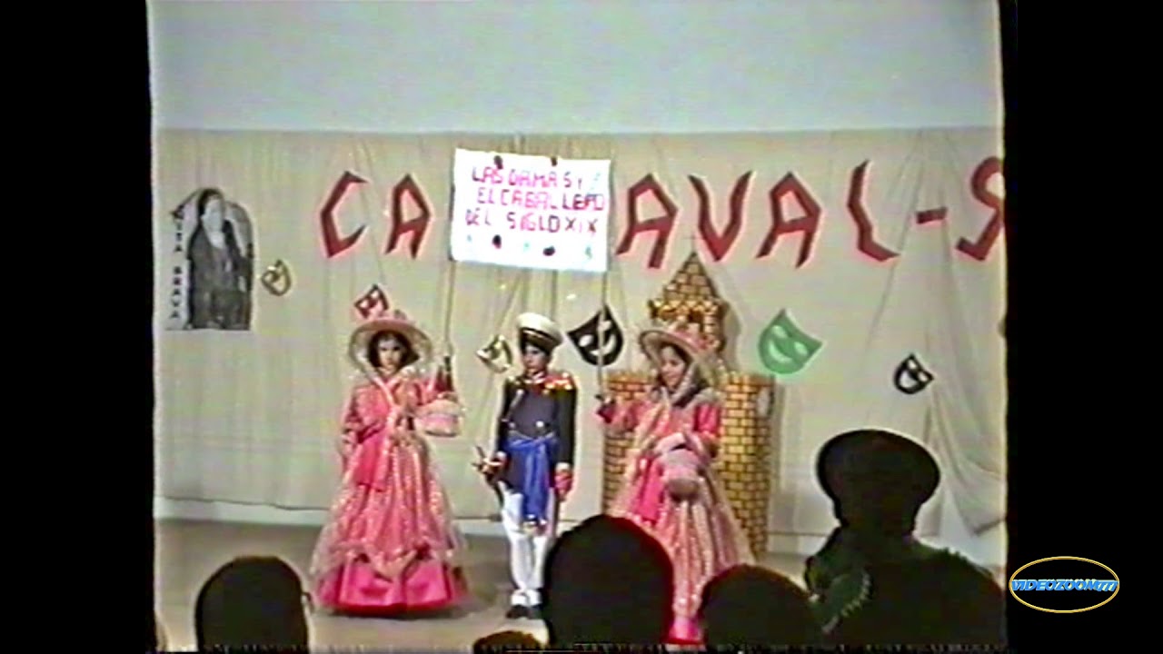 CARNAVAL 1996 DE GRANJA DE TORREHERMOSA BADAJOZ ESPAÑA