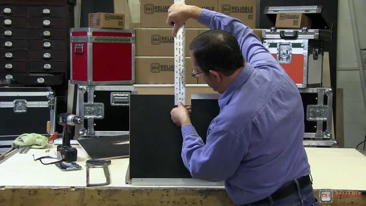 5 of 11 - DIY Road Case Panel Preperation for Latch & Handles - ReliableHardware.com