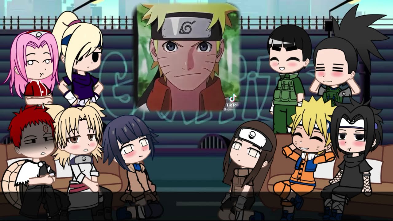 Naruto friend´s react to sasunru //Chunin Exams Arc