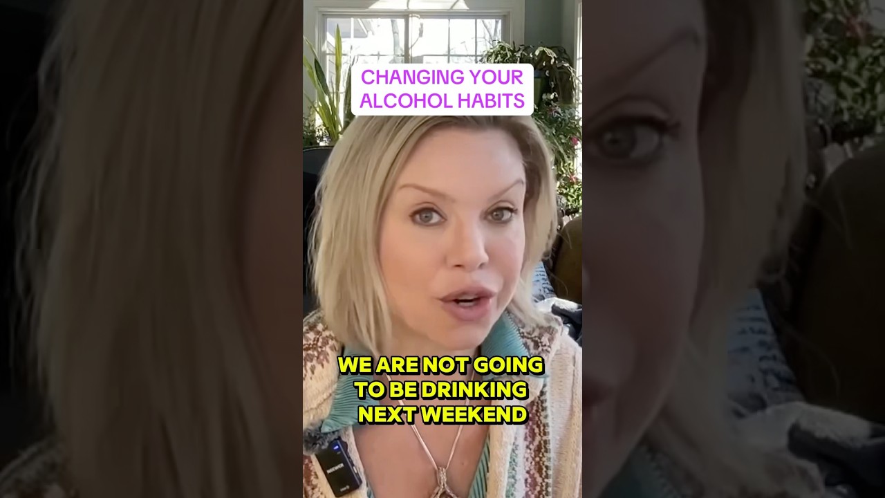 Changing your alcohol habits