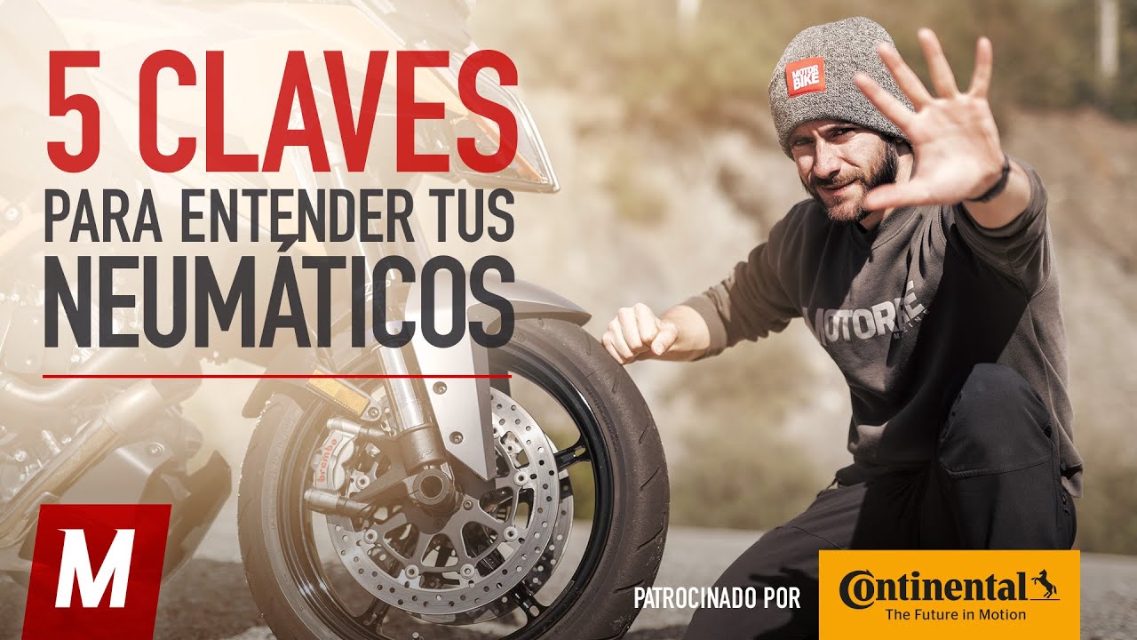 5 CLAVES para entender los NEUMÁTICOS de moto | Presión, temperatura, carcasa, compuesto y desgaste
