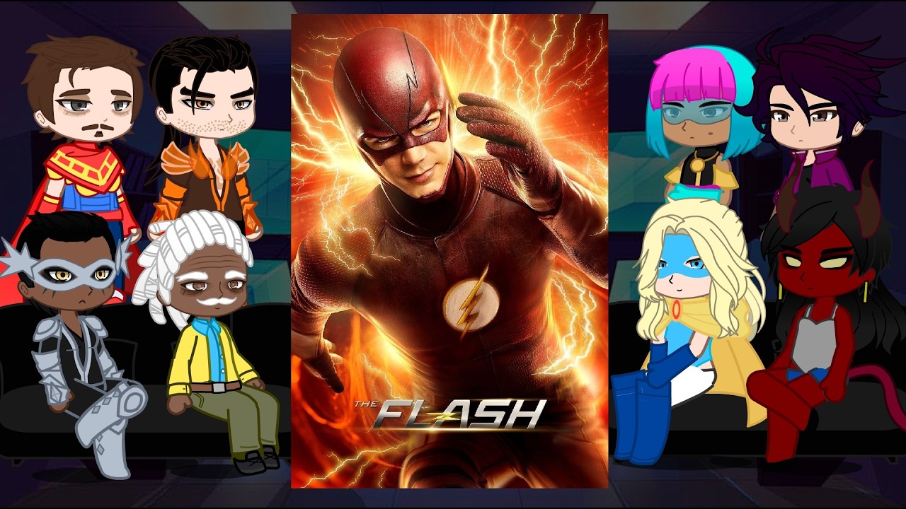 Dispatch React to The Flash as New Member of Z Team | Gacha React |