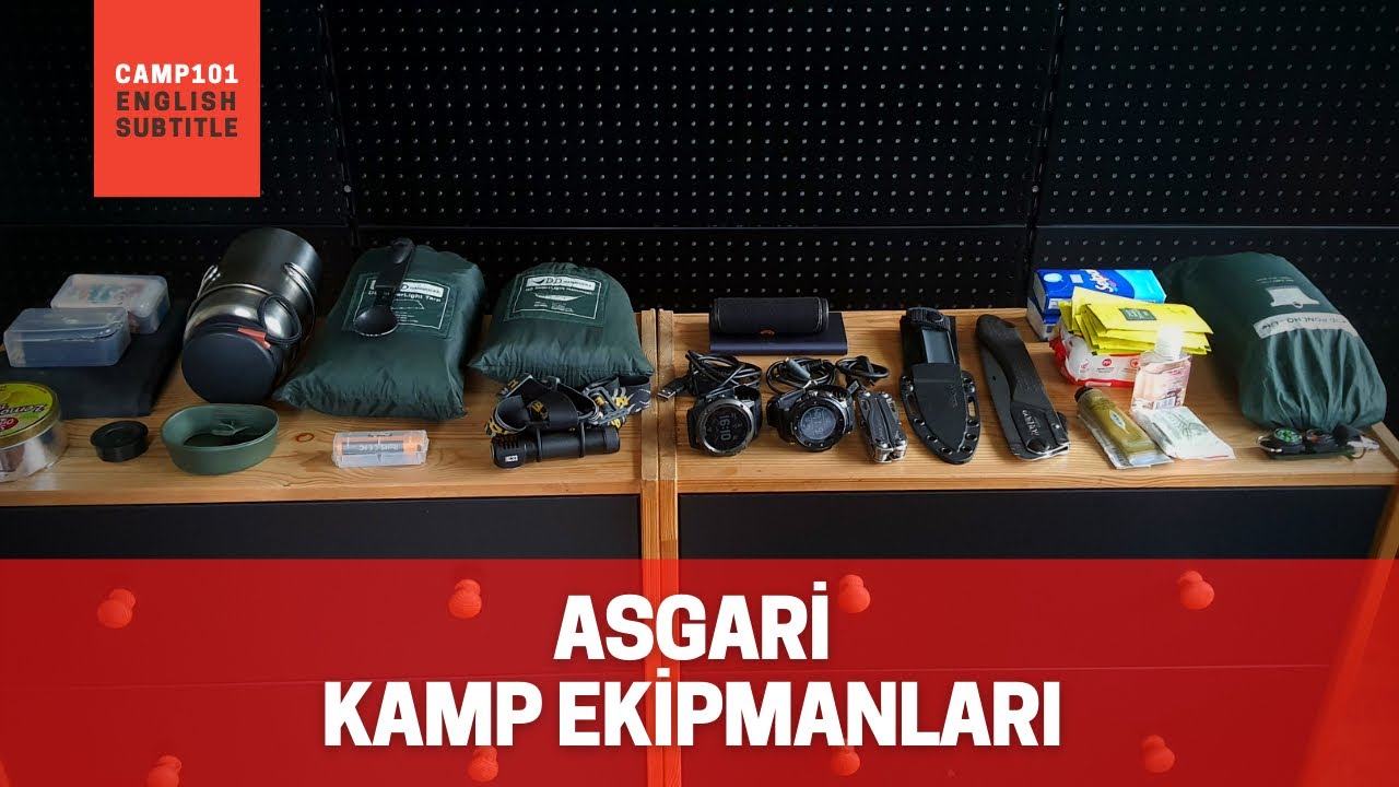 Uzun Mesafeler Y&uuml;r&uuml;yebilmek İ&ccedil;in Asgari Kamp Ekipmanları