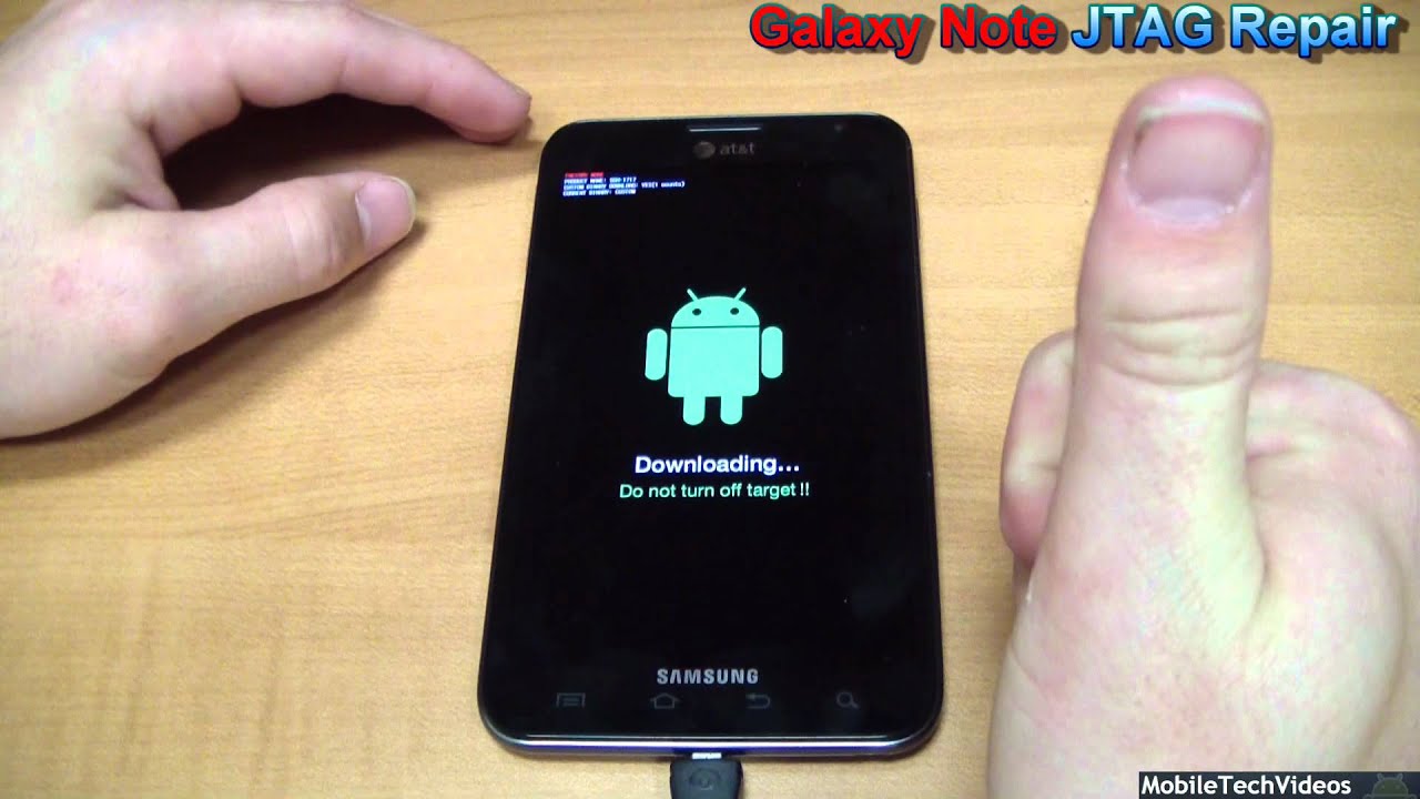 Samsung Galaxy Note - JTAG Brick Repair Service (Debricking/Unbrick/Brick FIX)