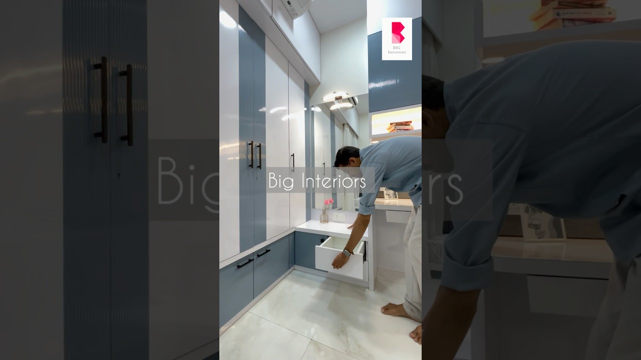 Kids room Interiors #2bhk #teenagelife #wardrobe #interiordesign #desksetup #youtubeindia