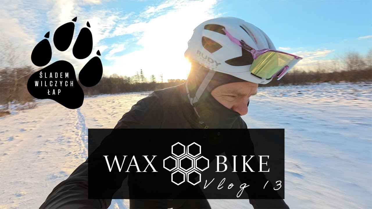 WaxBike – Vlog 13 – śladem wilczych łap! 🐺 przejażdżka w -5 🥶 kleimy etykiety Frame Degreaser 🤘