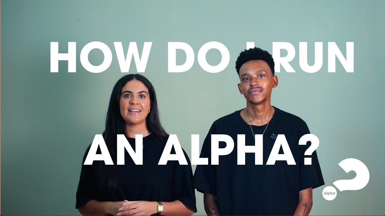 Alpha Starter Pack: 2. How Do I Run An Alpha?