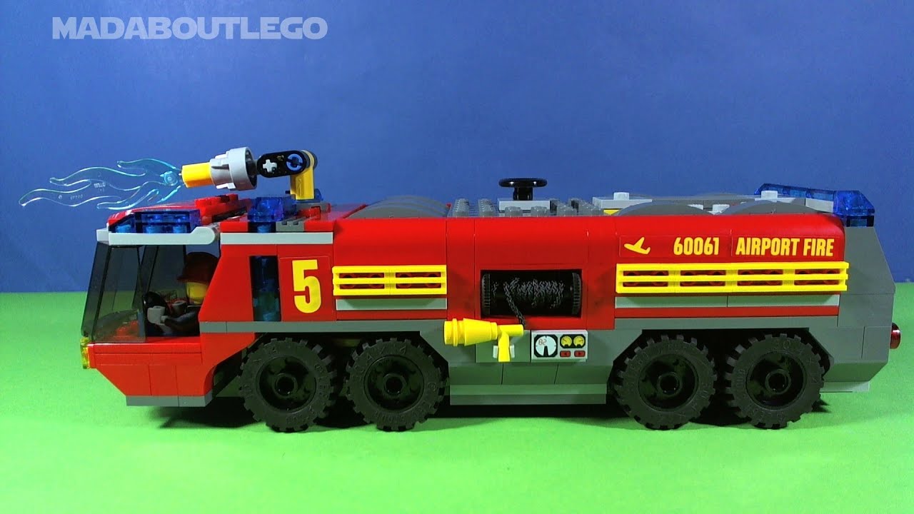 LEGO AIRPORT FIRE TRUCK 60061