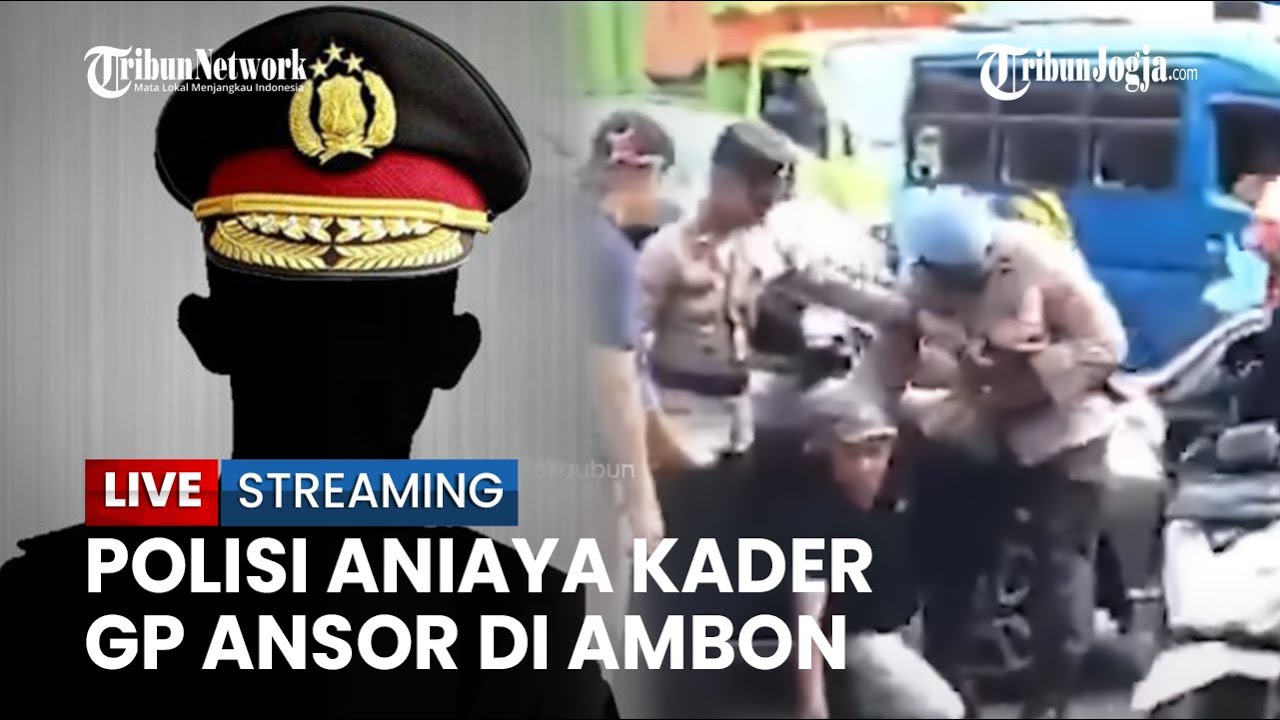 🔴Kader GP Ansor di Ambon Dianiaya Tiga Oknum Polisi, Korban Dibanting ke Aspal