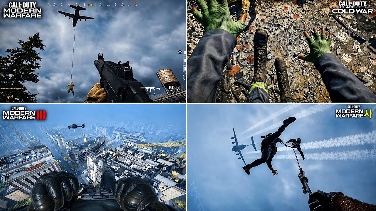 EMERGENCY SKYHOOK EVOLUTION IN Every Call of Duty Games (2019&ndash;2026) | MW2019, BO Cold War, MW3 & MW4