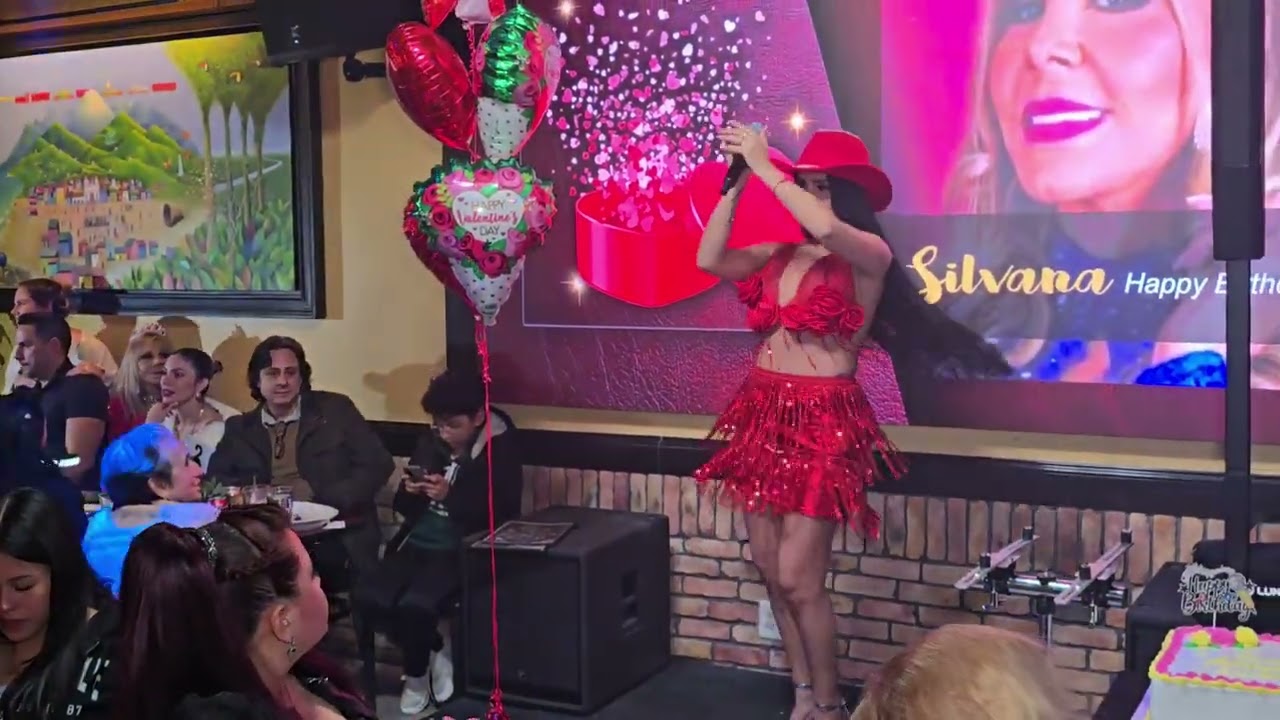 La Reina De La Cumbia Gaby Cardenas en el Cumpleaños de Silvana Ibarra