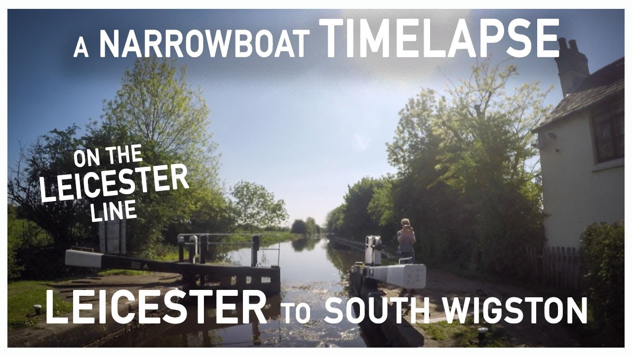 061 - Leicester to South Wigston  || A Narrowboat Time-Lapse