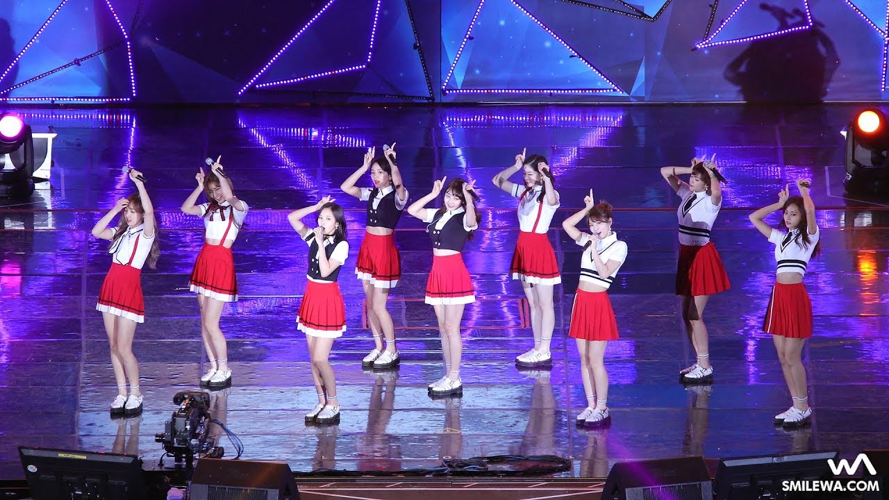 170915 TWICE (트와이스) 'KNOCK KNOCK' 4K 직캠 @롯데 패밀리 콘서트 4K Fancam by -wA-