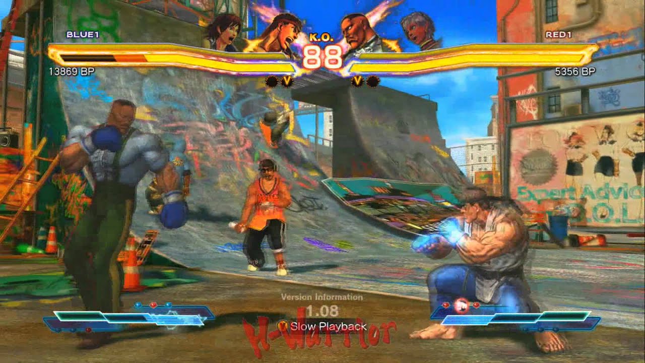 Streetfighter X Tekken - xXMarcstaRXx (Ryu,Alisa) vs RealDarkPheonix (Elena,Dudley)