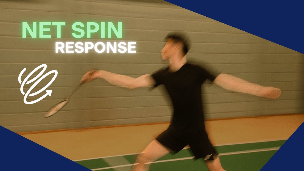 Pro Tip on How To SPIN on a NET SPIN in Badminton