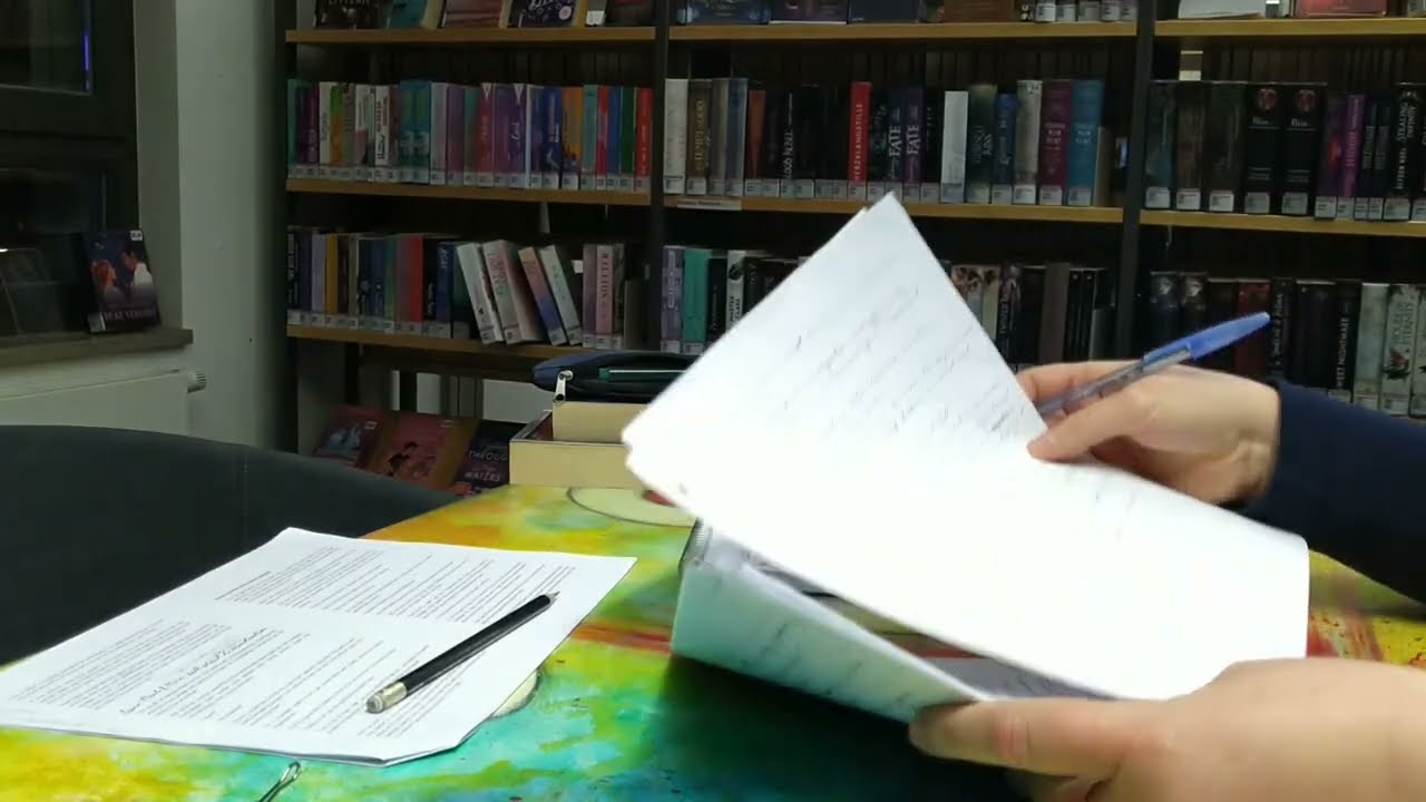 Cosy Study Session in Library (no music)