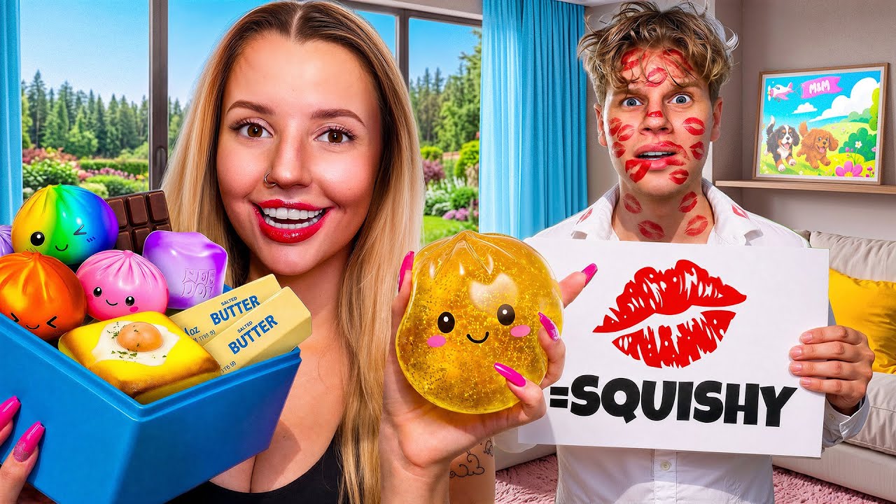 Jeśli Maja mnie pocałuje, DOSTAJE VIRALOWE SQUISHY!😚🥰