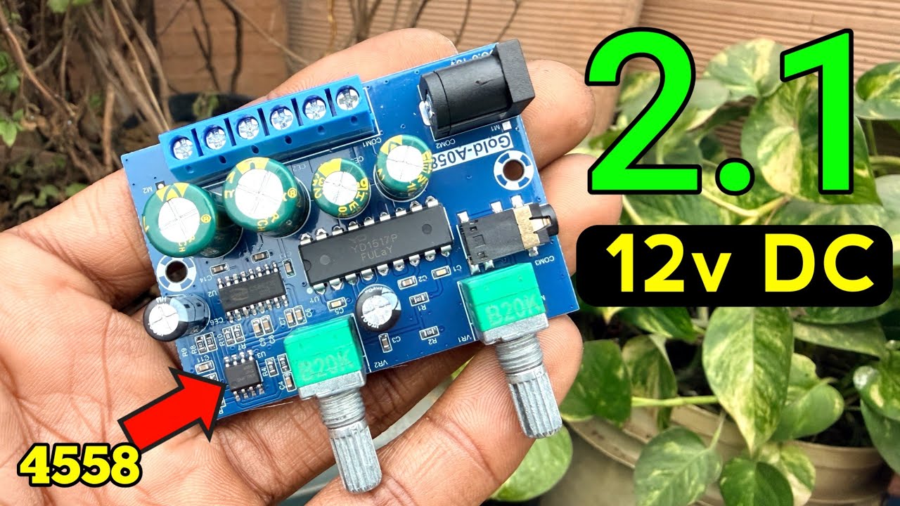 Gold A058 Home Theatre Board | DC Amp Board | Electronics Verma 