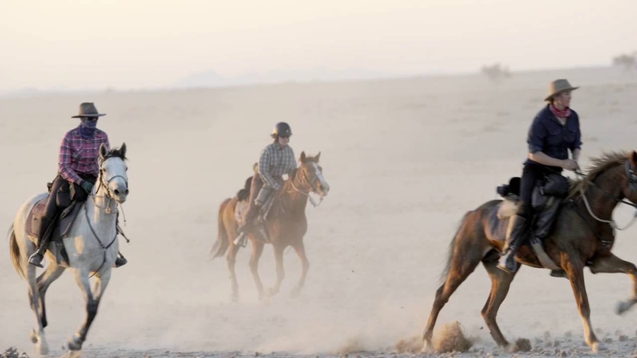 An epic Namibian horse riding safari