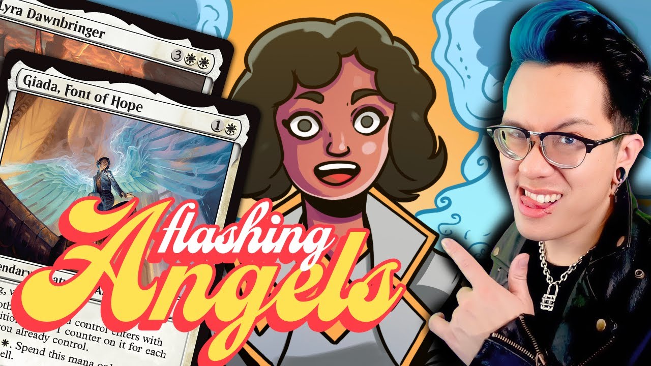 Azorius Flashing Angels | Foundations Standard