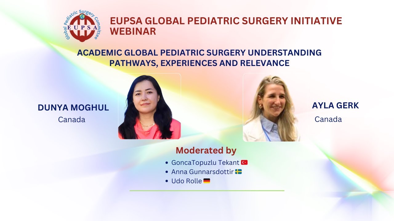EUPSA Global Pediatric Surgery Initiative Webinar