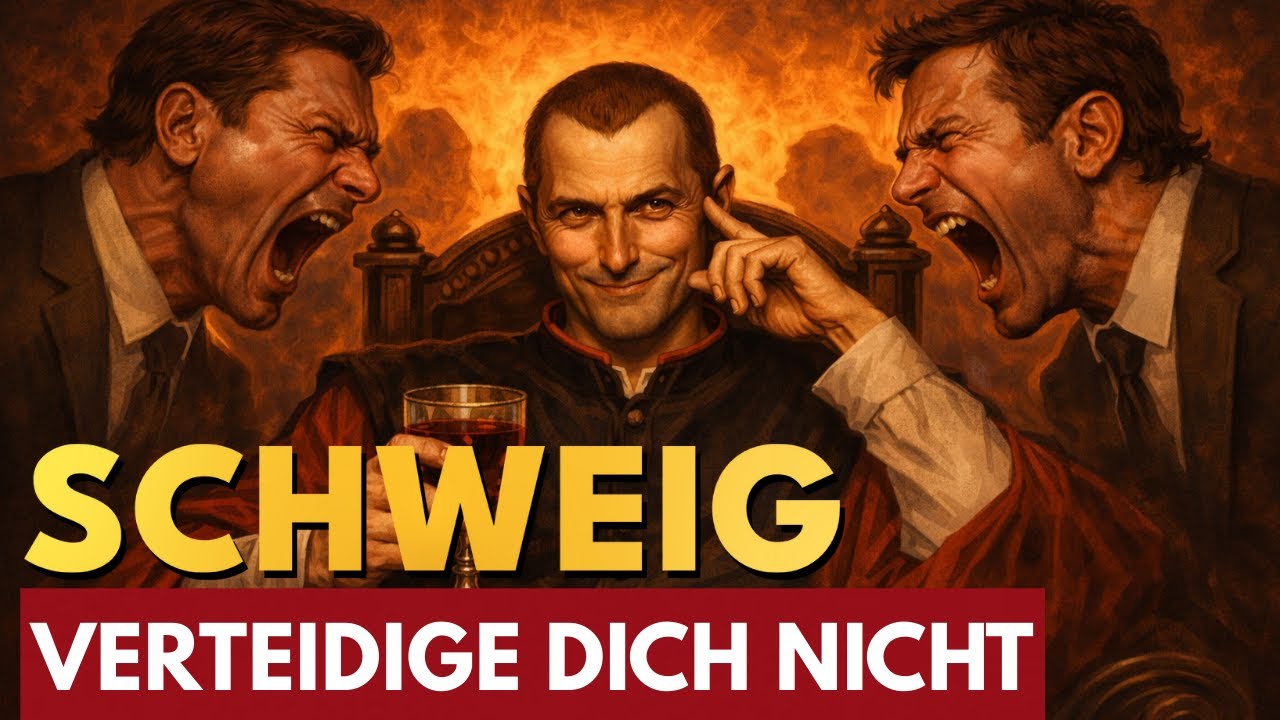 NIE VERTEIDIGEN. (Machiavellis Trick, um die Macht sofort zu drehen)