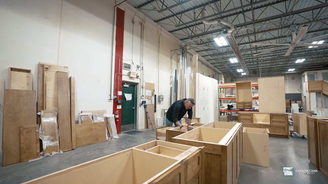 Local Lakeville Designed Cabinets Partner with Country Creek Builders on Custom Designed Cabinets