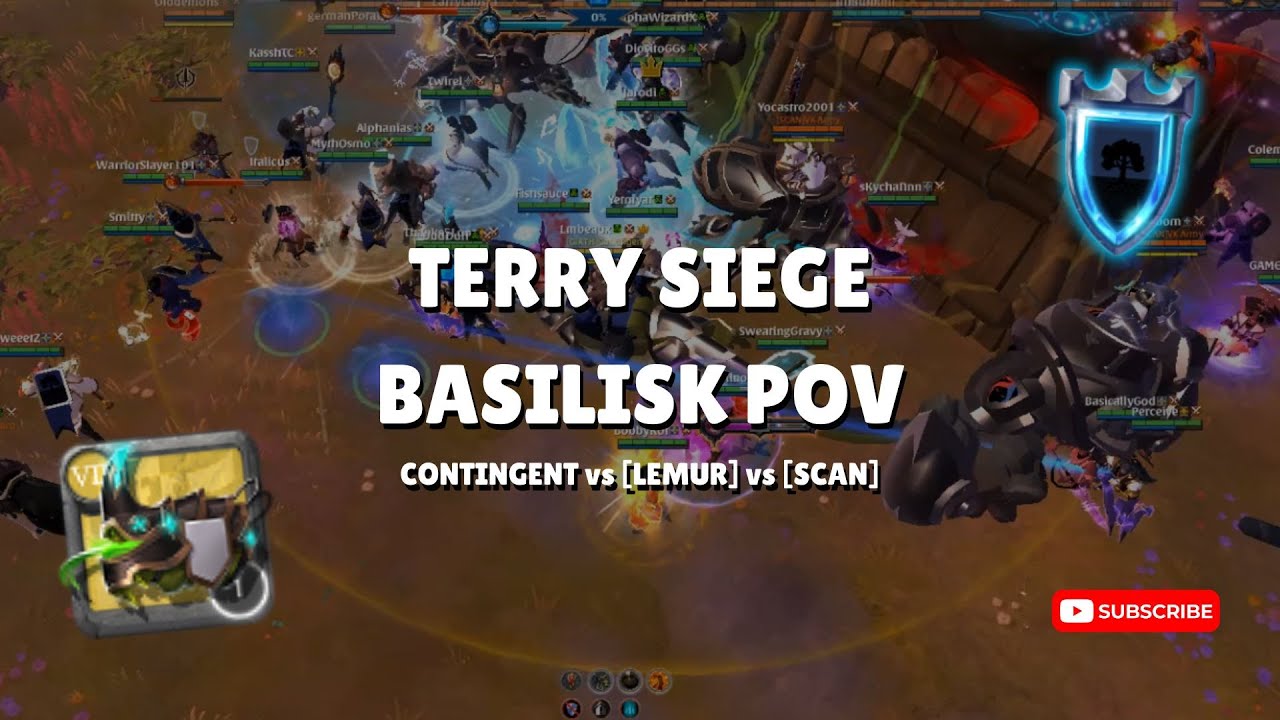 Contingent vs [LEMUR] Mandatory vs [SCAN] Mucha-Lucha | Venom Basi POV | Albion Online ZvZ